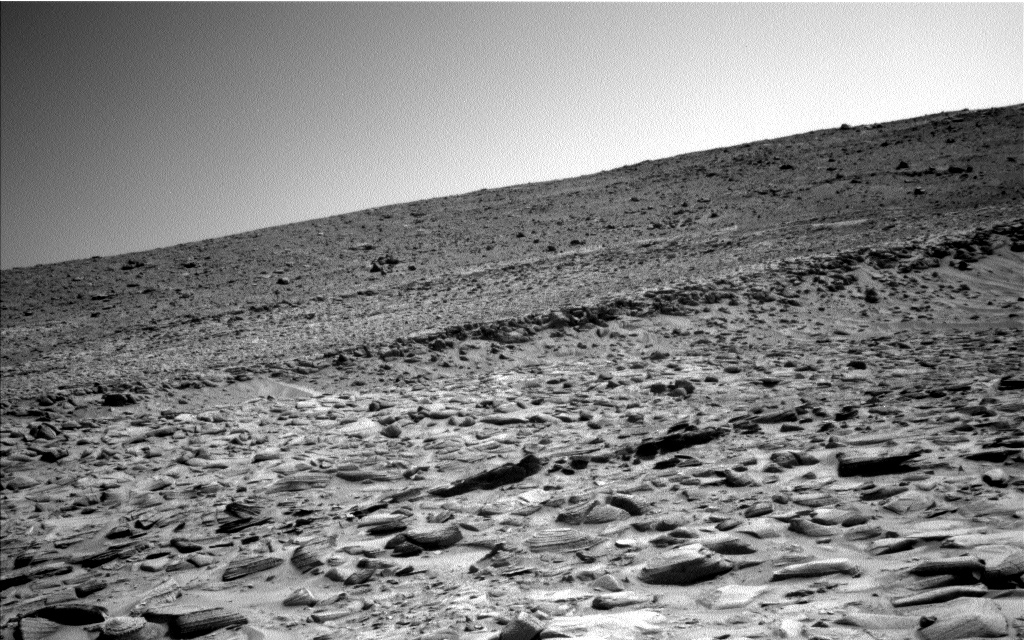 Nasa's Mars rover Curiosity acquired this image using its Left Navigation Camera on Sol 3801, at drive 0, site number 101