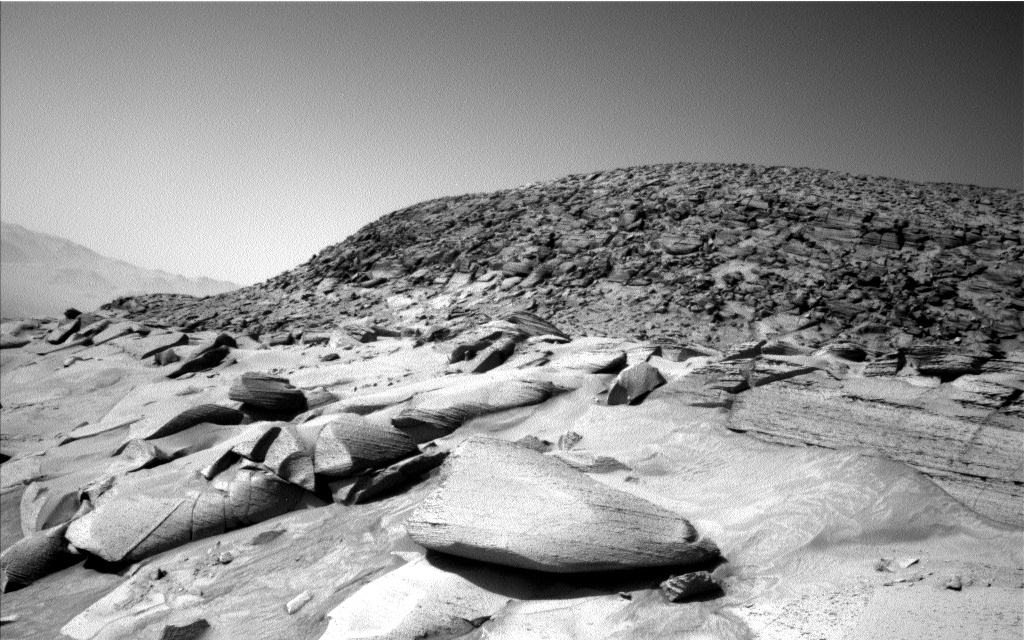Nasa's Mars rover Curiosity acquired this image using its Left Navigation Camera on Sol 3803, at drive 66, site number 101