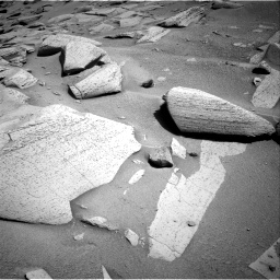 Nasa's Mars rover Curiosity acquired this image using its Right Navigation Camera on Sol 3803, at drive 42, site number 101