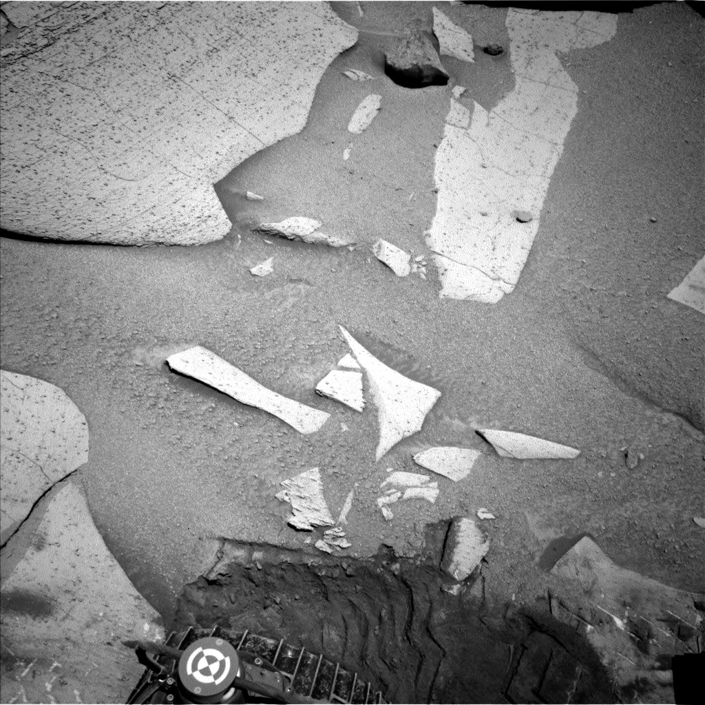 Nasa's Mars rover Curiosity acquired this image using its Left Navigation Camera on Sol 3804, at drive 66, site number 101