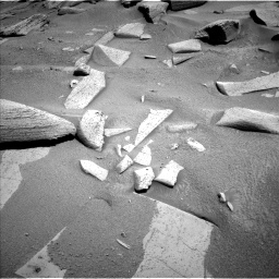 Nasa's Mars rover Curiosity acquired this image using its Left Navigation Camera on Sol 3805, at drive 90, site number 101