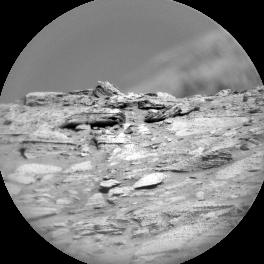 Nasa's Mars rover Curiosity acquired this image using its Chemistry & Camera (ChemCam) on Sol 3807, at drive 198, site number 101