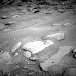 Nasa's Mars rover Curiosity acquired this image using its Left Navigation Camera on Sol 3808, at drive 312, site number 101