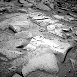 Nasa's Mars rover Curiosity acquired this image using its Right Navigation Camera on Sol 3808, at drive 270, site number 101