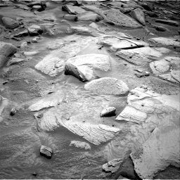 Nasa's Mars rover Curiosity acquired this image using its Right Navigation Camera on Sol 3808, at drive 276, site number 101