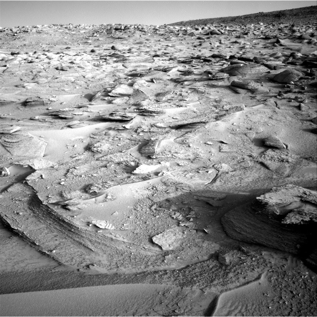 Nasa's Mars rover Curiosity acquired this image using its Right Navigation Camera on Sol 3810, at drive 522, site number 101