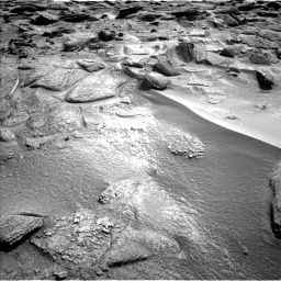 Nasa's Mars rover Curiosity acquired this image using its Left Navigation Camera on Sol 3812, at drive 588, site number 101