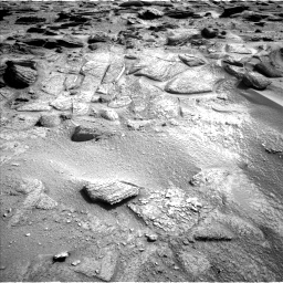 Nasa's Mars rover Curiosity acquired this image using its Left Navigation Camera on Sol 3812, at drive 594, site number 101