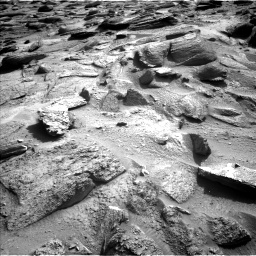 Nasa's Mars rover Curiosity acquired this image using its Left Navigation Camera on Sol 3812, at drive 684, site number 101