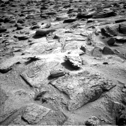 Nasa's Mars rover Curiosity acquired this image using its Left Navigation Camera on Sol 3812, at drive 696, site number 101