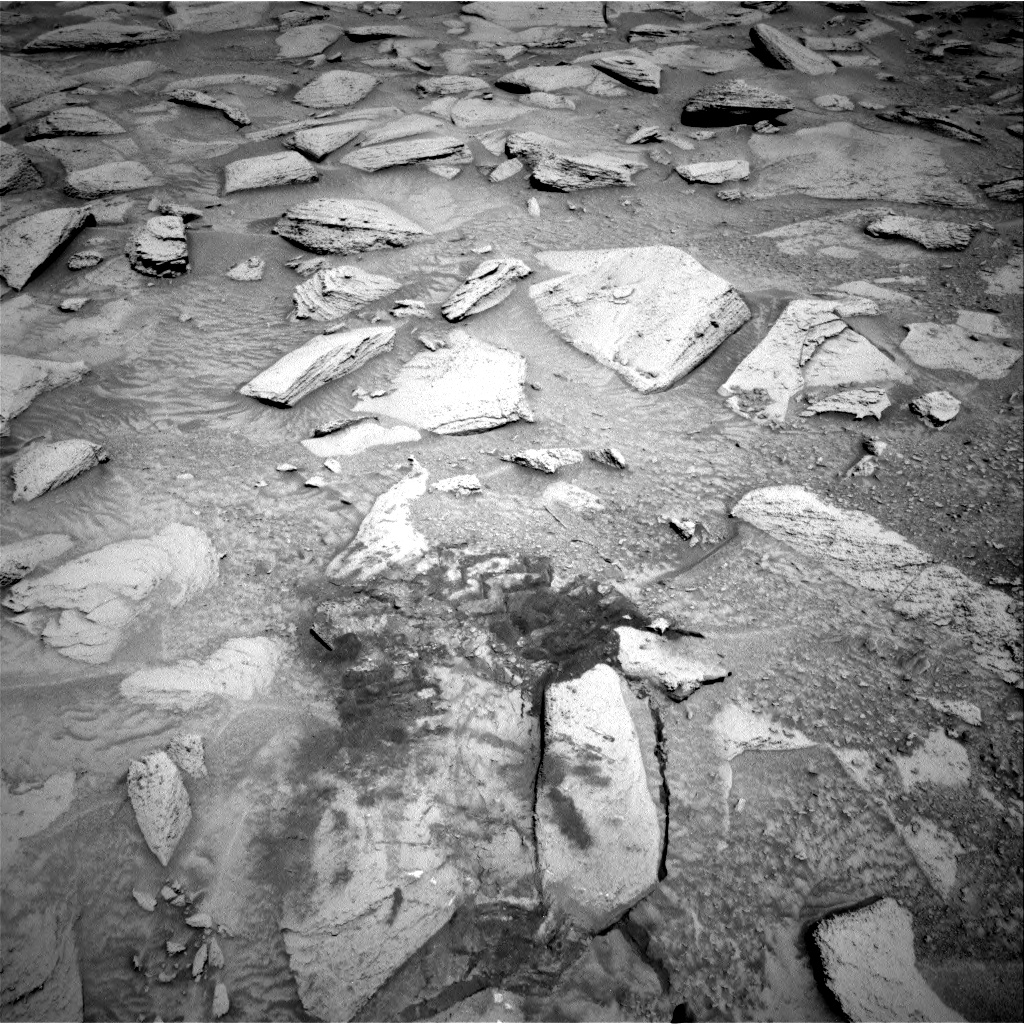 Nasa's Mars rover Curiosity acquired this image using its Right Navigation Camera on Sol 3815, at drive 756, site number 101