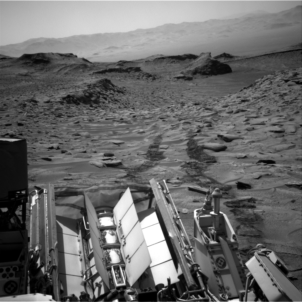 Nasa's Mars rover Curiosity acquired this image using its Right Navigation Camera on Sol 3815, at drive 774, site number 101