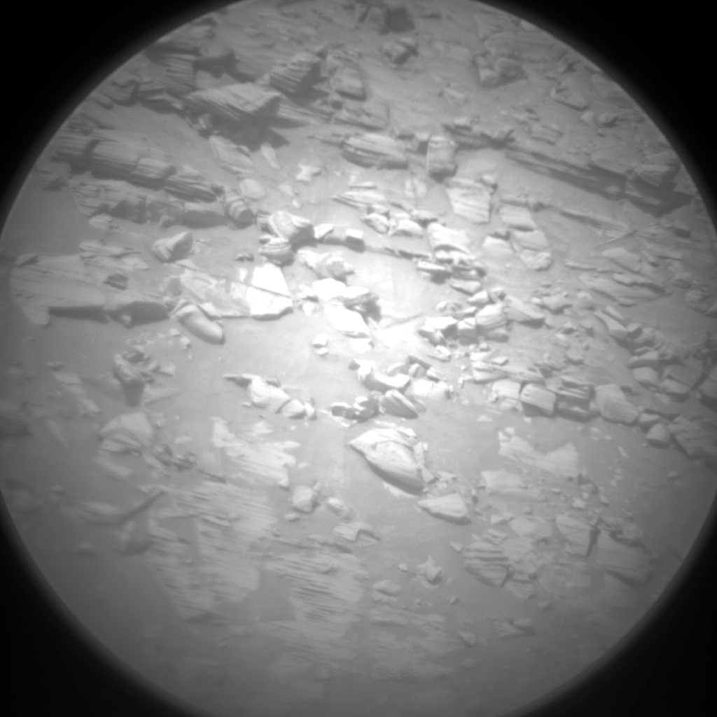 Nasa's Mars rover Curiosity acquired this image using its Chemistry & Camera (ChemCam) on Sol 3819, at drive 774, site number 101