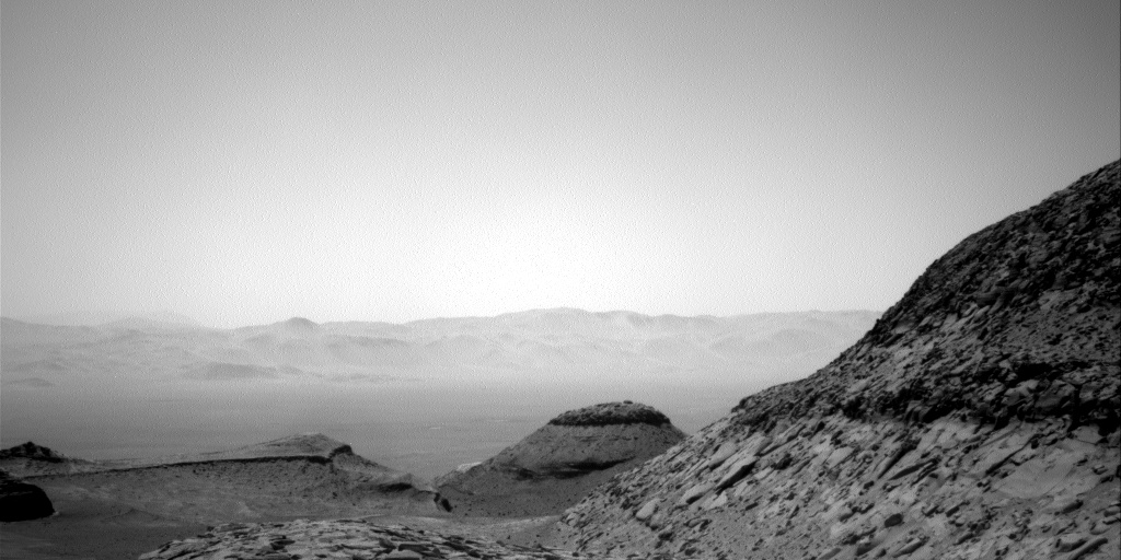 Nasa's Mars rover Curiosity acquired this image using its Right Navigation Camera on Sol 3822, at drive 774, site number 101
