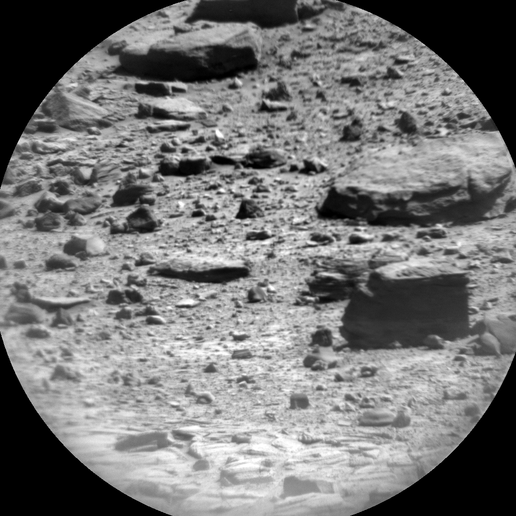 Nasa's Mars rover Curiosity acquired this image using its Chemistry & Camera (ChemCam) on Sol 3837, at drive 774, site number 101