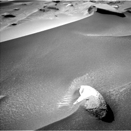 Nasa's Mars rover Curiosity acquired this image using its Left Navigation Camera on Sol 3839, at drive 1020, site number 101