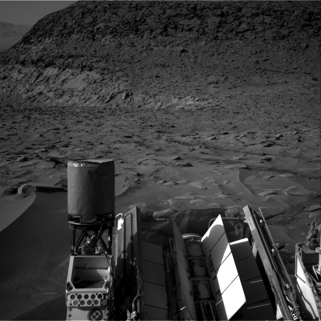 Nasa's Mars rover Curiosity acquired this image using its Right Navigation Camera on Sol 3839, at drive 1138, site number 101