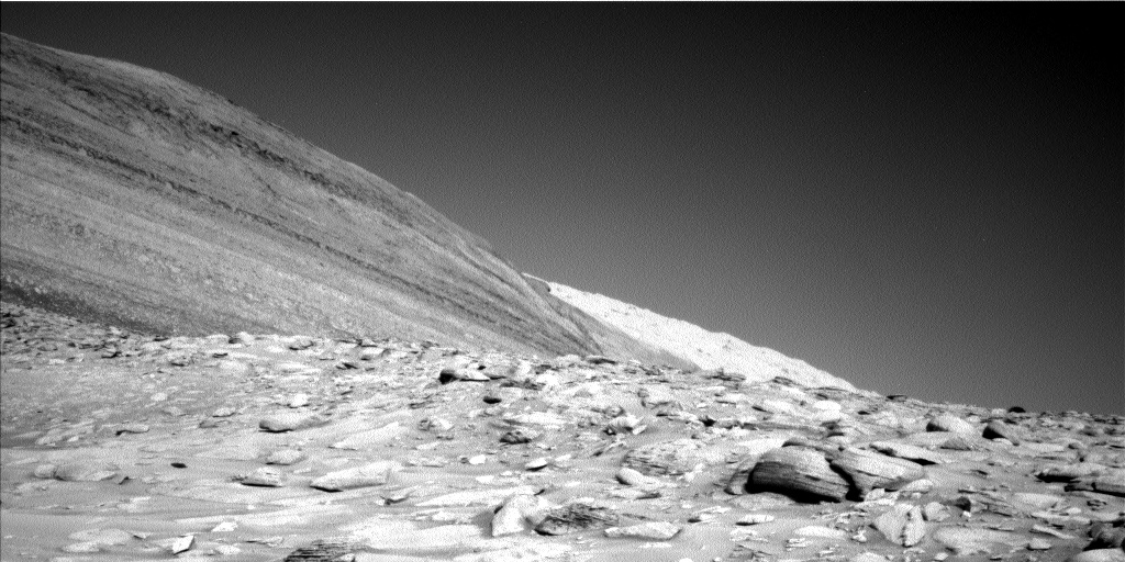 Nasa's Mars rover Curiosity acquired this image using its Left Navigation Camera on Sol 3843, at drive 1246, site number 101