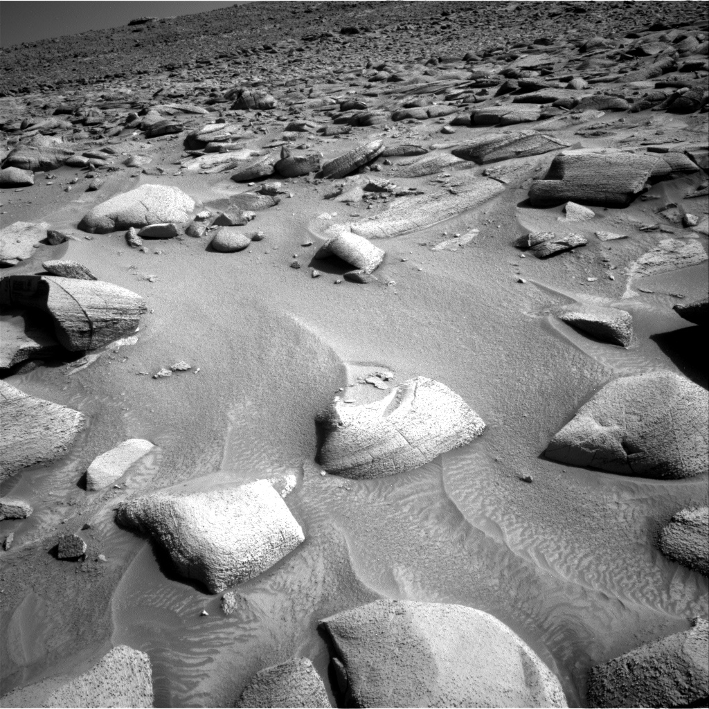 Nasa's Mars rover Curiosity acquired this image using its Right Navigation Camera on Sol 3843, at drive 1246, site number 101