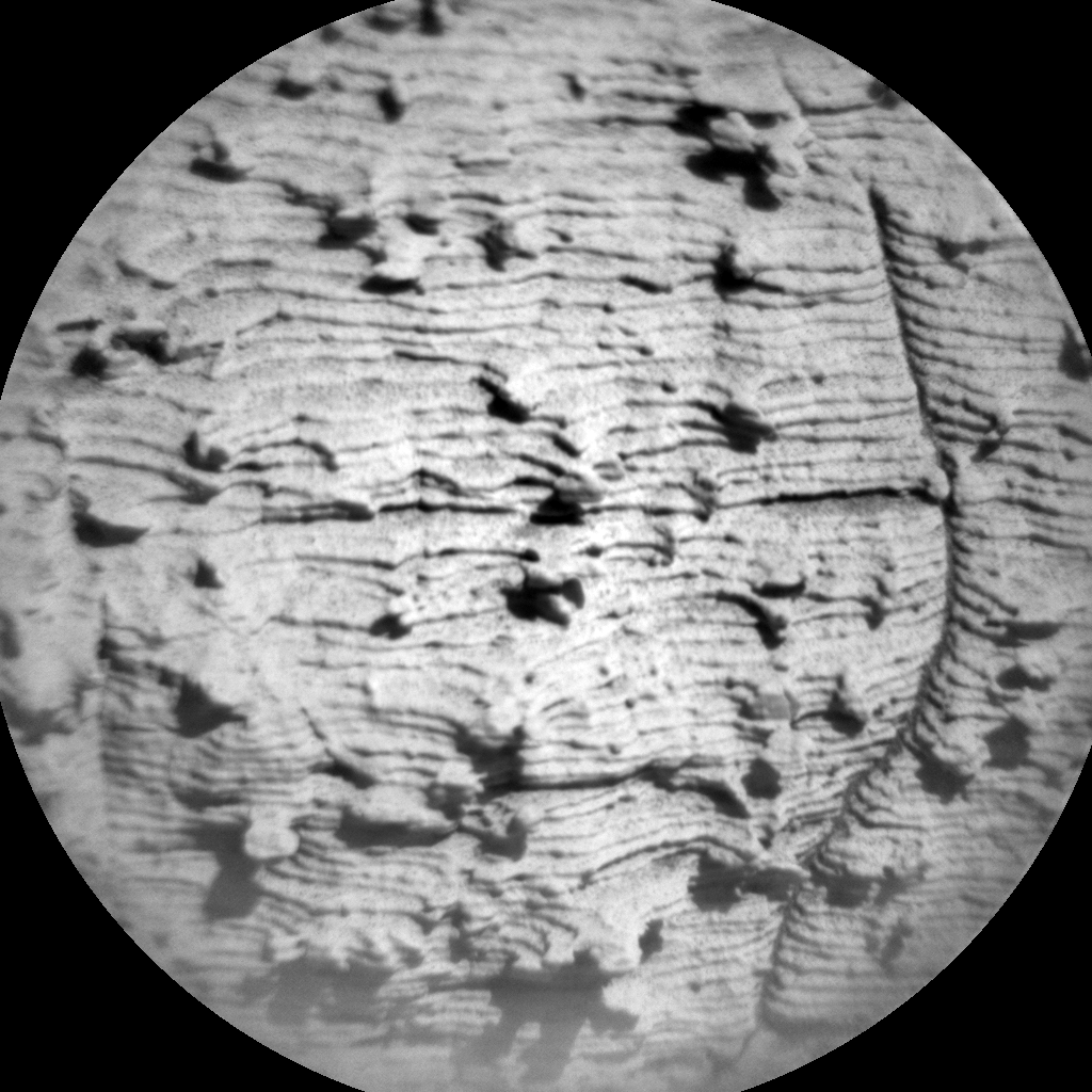 Nasa's Mars rover Curiosity acquired this image using its Chemistry & Camera (ChemCam) on Sol 3843, at drive 1138, site number 101