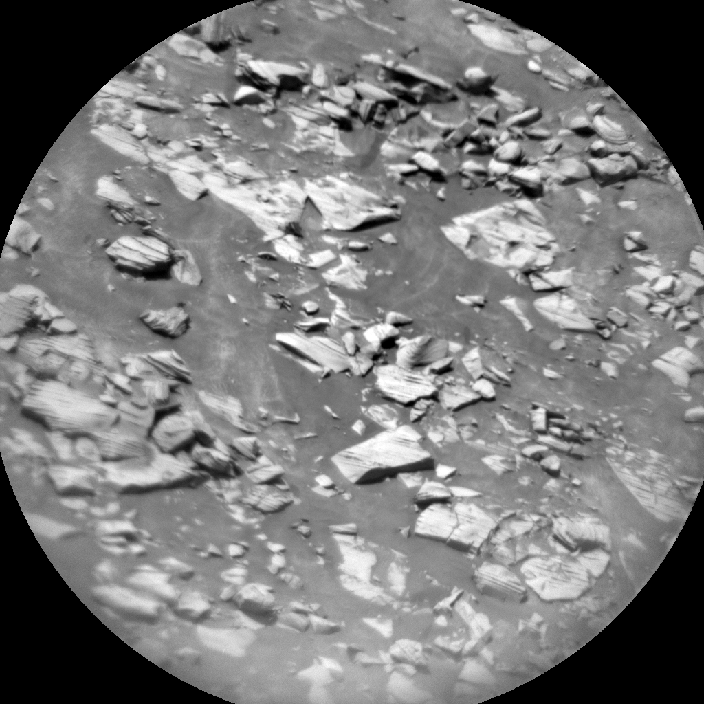 Nasa's Mars rover Curiosity acquired this image using its Chemistry & Camera (ChemCam) on Sol 3845, at drive 1246, site number 101