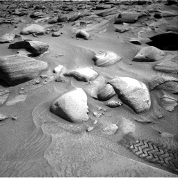 Nasa's Mars rover Curiosity acquired this image using its Right Navigation Camera on Sol 3846, at drive 1282, site number 101