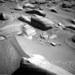 Nasa's Mars rover Curiosity acquired this image using its Right Navigation Camera on Sol 3846, at drive 1300, site number 101