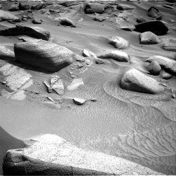 Nasa's Mars rover Curiosity acquired this image using its Right Navigation Camera on Sol 3846, at drive 1312, site number 101