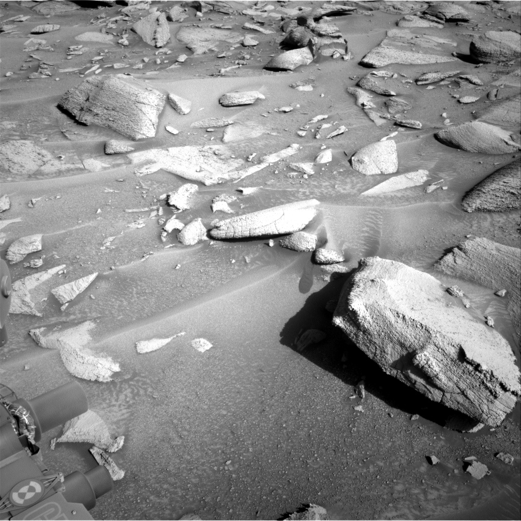 Nasa's Mars rover Curiosity acquired this image using its Right Navigation Camera on Sol 3846, at drive 1354, site number 101