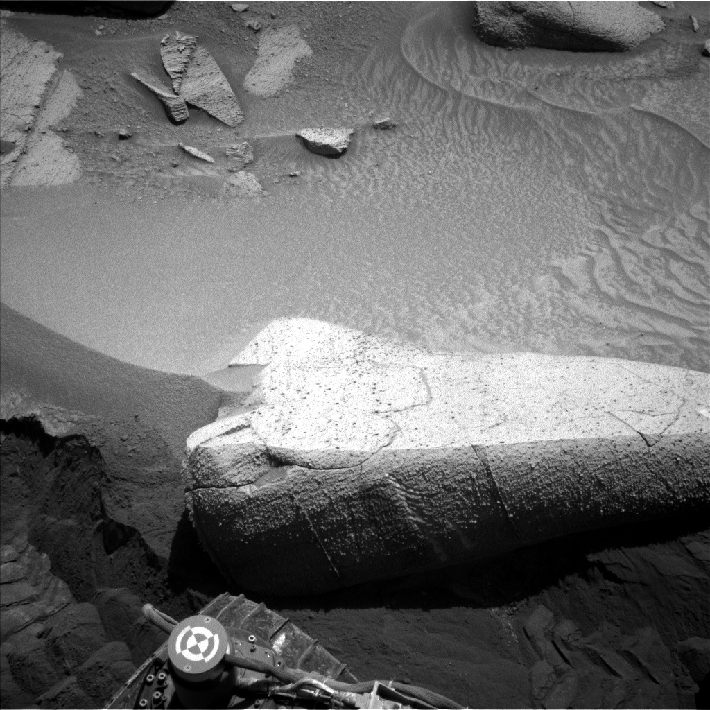 Nasa's Mars rover Curiosity acquired this image using its Left Navigation Camera on Sol 3849, at drive 1366, site number 101