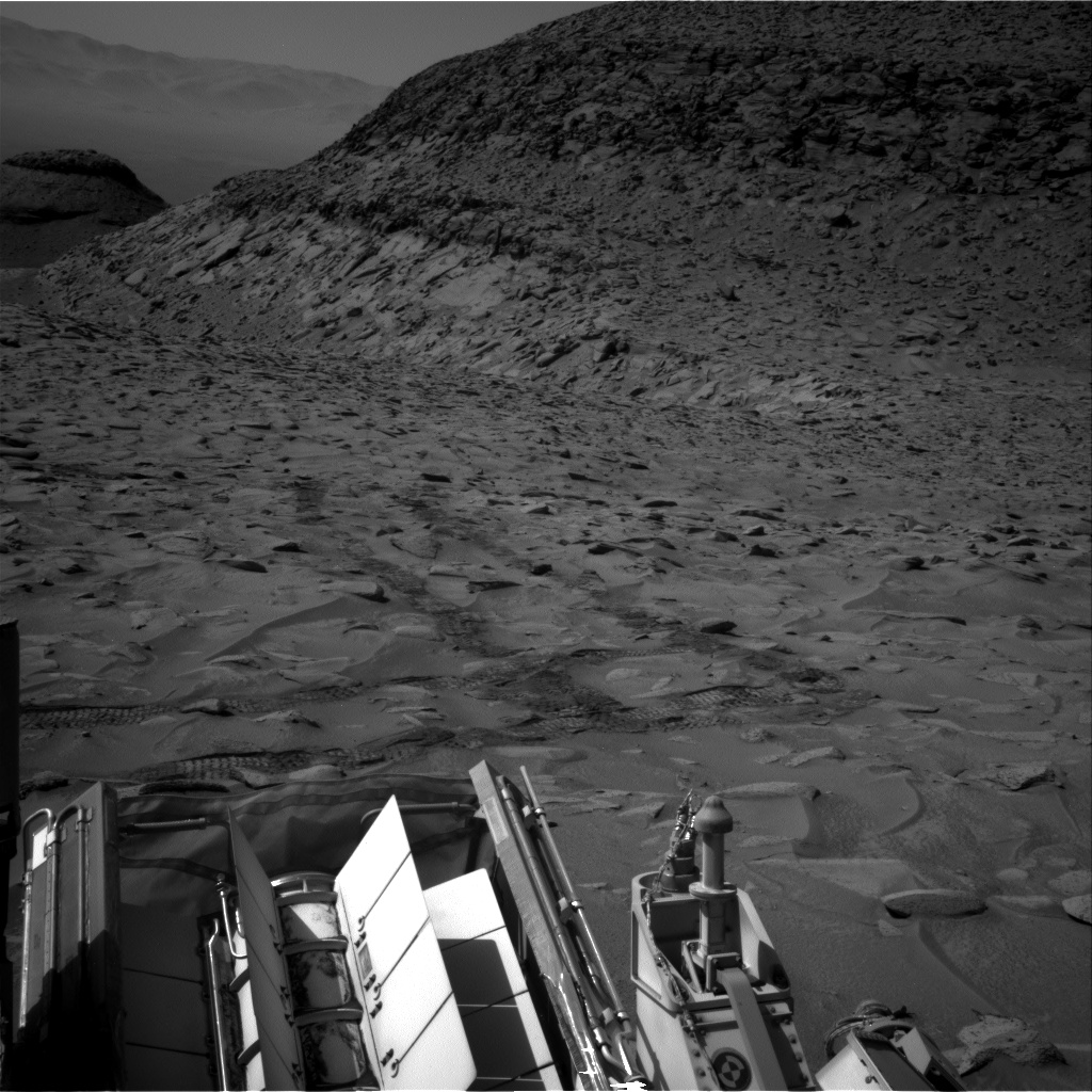 Nasa's Mars rover Curiosity acquired this image using its Right Navigation Camera on Sol 3849, at drive 1396, site number 101