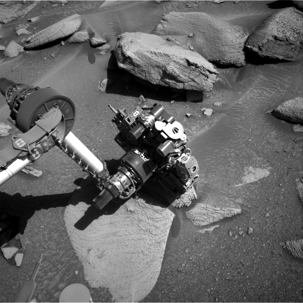 Nasa's Mars rover Curiosity acquired this image using its Right Navigation Camera on Sol 3851, at drive 1396, site number 101