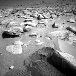 Nasa's Mars rover Curiosity acquired this image using its Left Navigation Camera on Sol 3853, at drive 1408, site number 101