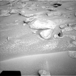 Nasa's Mars rover Curiosity acquired this image using its Left Navigation Camera on Sol 3858, at drive 1684, site number 101