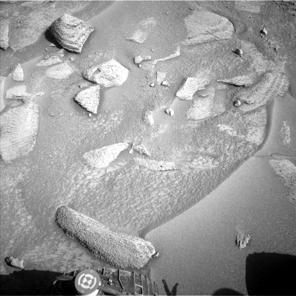 Nasa's Mars rover Curiosity acquired this image using its Left Navigation Camera on Sol 3858, at drive 1768, site number 101