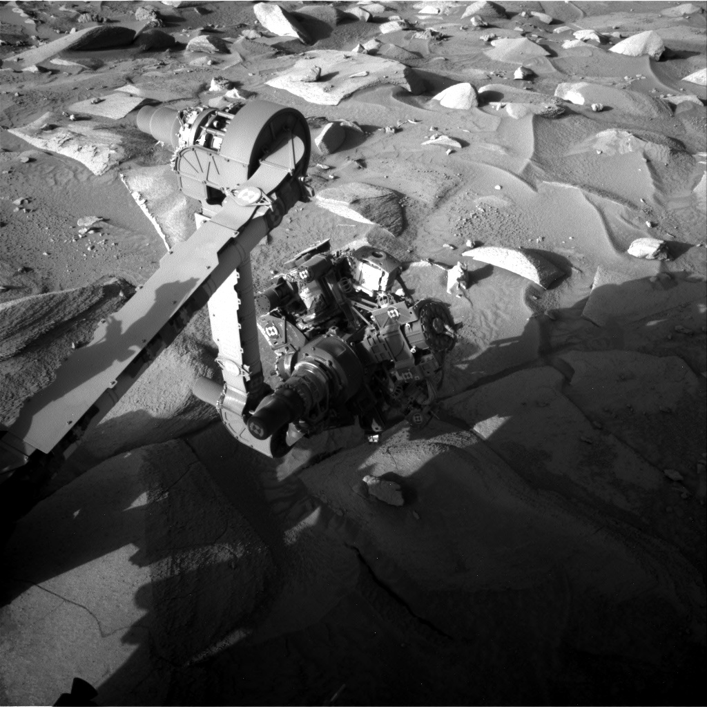 Nasa's Mars rover Curiosity acquired this image using its Right Navigation Camera on Sol 3859, at drive 1768, site number 101