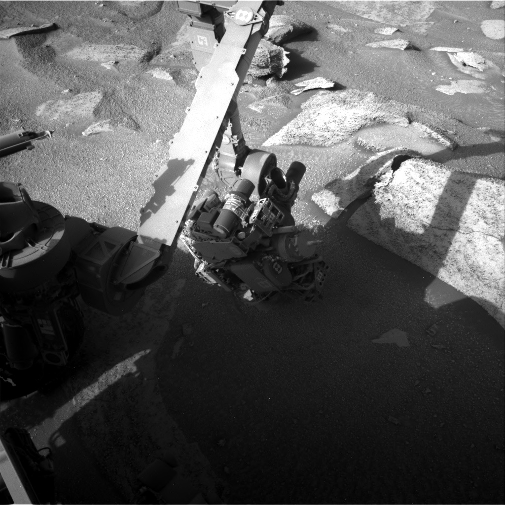 Nasa's Mars rover Curiosity acquired this image using its Right Navigation Camera on Sol 3866, at drive 2474, site number 101