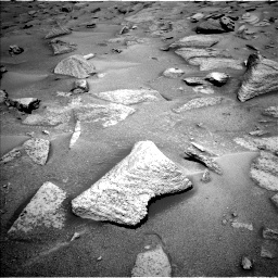Nasa's Mars rover Curiosity acquired this image using its Left Navigation Camera on Sol 3867, at drive 2540, site number 101