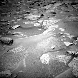Nasa's Mars rover Curiosity acquired this image using its Left Navigation Camera on Sol 3870, at drive 2616, site number 101