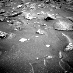 Nasa's Mars rover Curiosity acquired this image using its Left Navigation Camera on Sol 3870, at drive 2774, site number 101