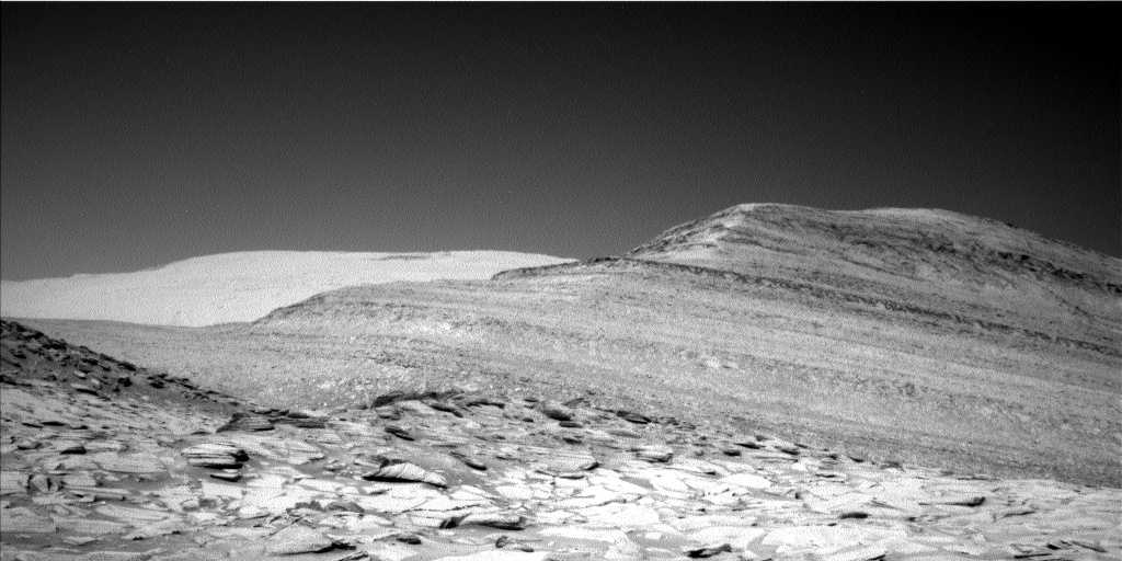 Nasa's Mars rover Curiosity acquired this image using its Left Navigation Camera on Sol 3870, at drive 0, site number 102