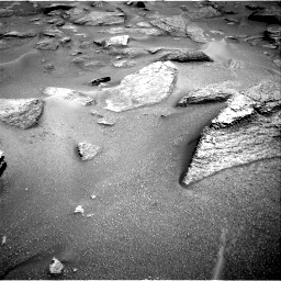 Nasa's Mars rover Curiosity acquired this image using its Right Navigation Camera on Sol 3870, at drive 2696, site number 101