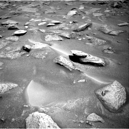Nasa's Mars rover Curiosity acquired this image using its Right Navigation Camera on Sol 3870, at drive 2798, site number 101
