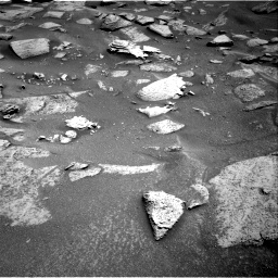 Nasa's Mars rover Curiosity acquired this image using its Right Navigation Camera on Sol 3870, at drive 2858, site number 101