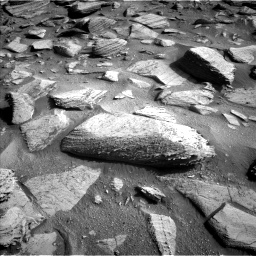Nasa's Mars rover Curiosity acquired this image using its Left Navigation Camera on Sol 3871, at drive 198, site number 102