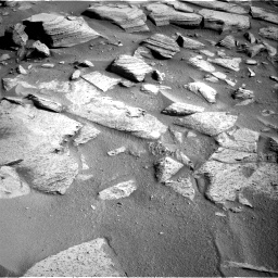 Nasa's Mars rover Curiosity acquired this image using its Right Navigation Camera on Sol 3871, at drive 60, site number 102