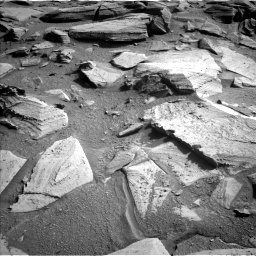 Nasa's Mars rover Curiosity acquired this image using its Left Navigation Camera on Sol 3873, at drive 450, site number 102