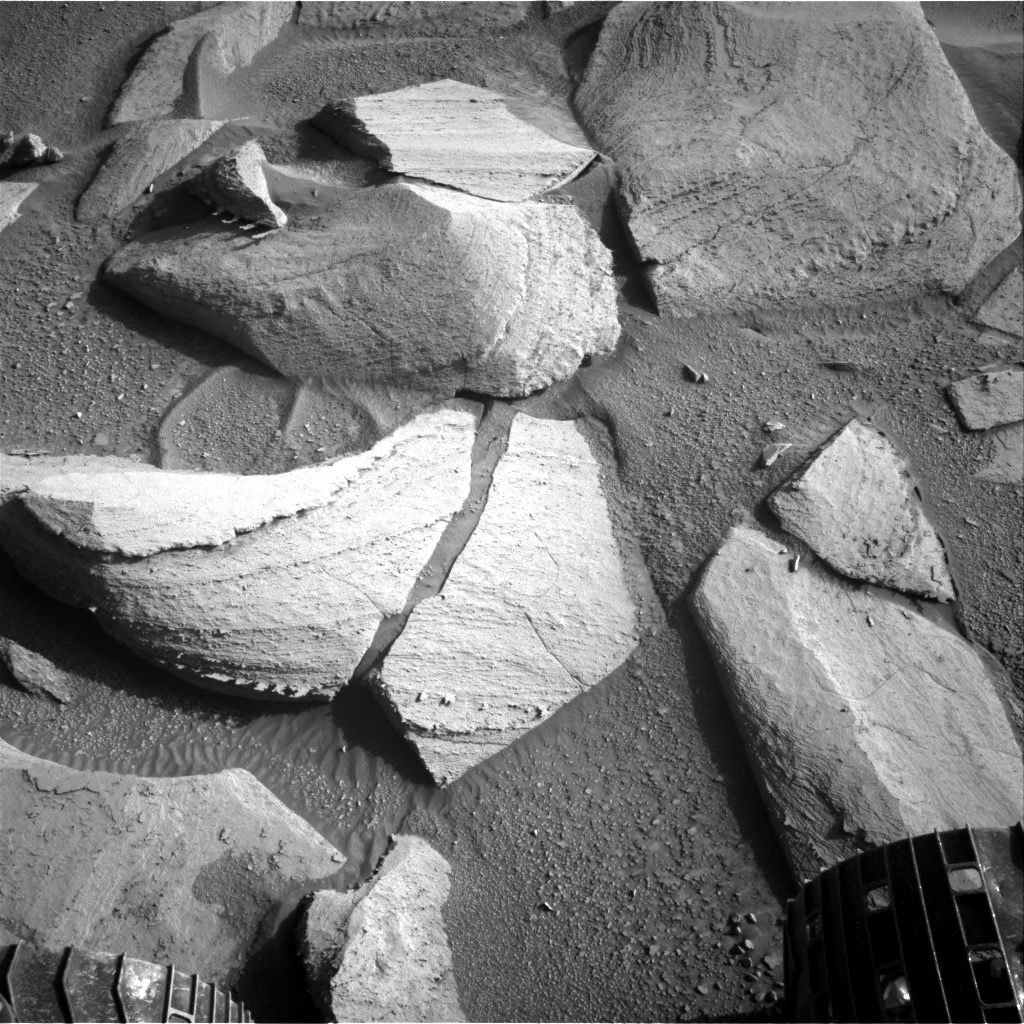 Nasa's Mars rover Curiosity acquired this image using its Right Navigation Camera on Sol 3878, at drive 630, site number 102