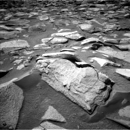 Nasa's Mars rover Curiosity acquired this image using its Left Navigation Camera on Sol 3880, at drive 840, site number 102