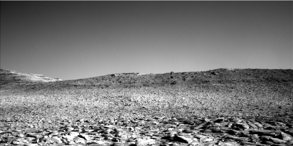 Nasa's Mars rover Curiosity acquired this image using its Left Navigation Camera on Sol 3880, at drive 1002, site number 102